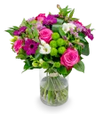 Bouquet of pink flowers